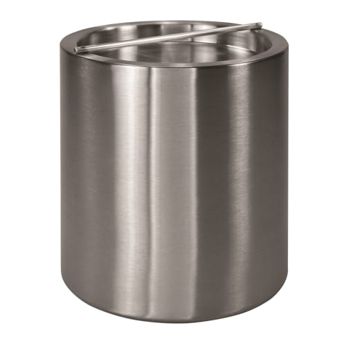 Grand Bar Collection, 3 Quart Ice Bucket, Brushed Stainless Steel